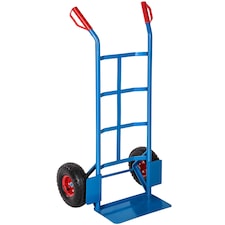 Sack Barrow - heavy-duty, 200 kg load capacity, steel frame | Blue | blue | 55 x 44 x 119 cm | 1