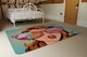 image 3 of Woman With Sunglasses. Fast Food And Sweets In The Reflection Designer Rug | Multi