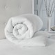 image 2 of Winter Duvet 13.5 Tog Polycotton And Hollowfibre Filling Double White