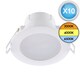 image 2 of Set of 10 CCT LED Bathroom Downlights - White IP44 Recessed Downlights | White | White | 10