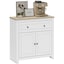 Oak top, Black handles - Selected
