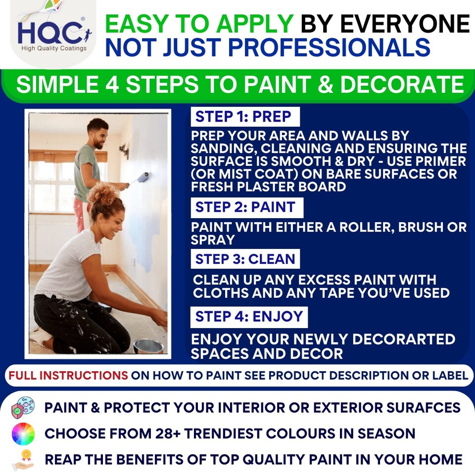 image 1 of HQC Insulating Anti-Condensation Base Coat - Prevents Condensation & Insulates Interior Walls & Ceilings - Light Grey - 1L