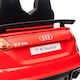 image 8 of HOMCOM 12V Battery Licensed Audi TT RS Ride-On Car w/ Headlight, Red | Red | Red