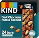 image 1 of KIND Bars, Gluten Free Snack Bars, Dark Chocolate Nuts & Sea Salt, High Fibre, No Artificial Colours, Flavours or Preservatives, Multipack 24 x 40g | Blue