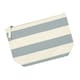 image 2 of Westford Mill Nautical Accessory Bag - Natural/Grey - One Size (UTBC5448) | Multi