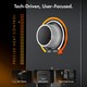image 5 of VonHaus Oil Filled Radiator 9 Fin Portable Electric Heater