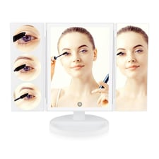 Full Size LED Makeup Mirror 1x 3x 5x & 10x Magnification