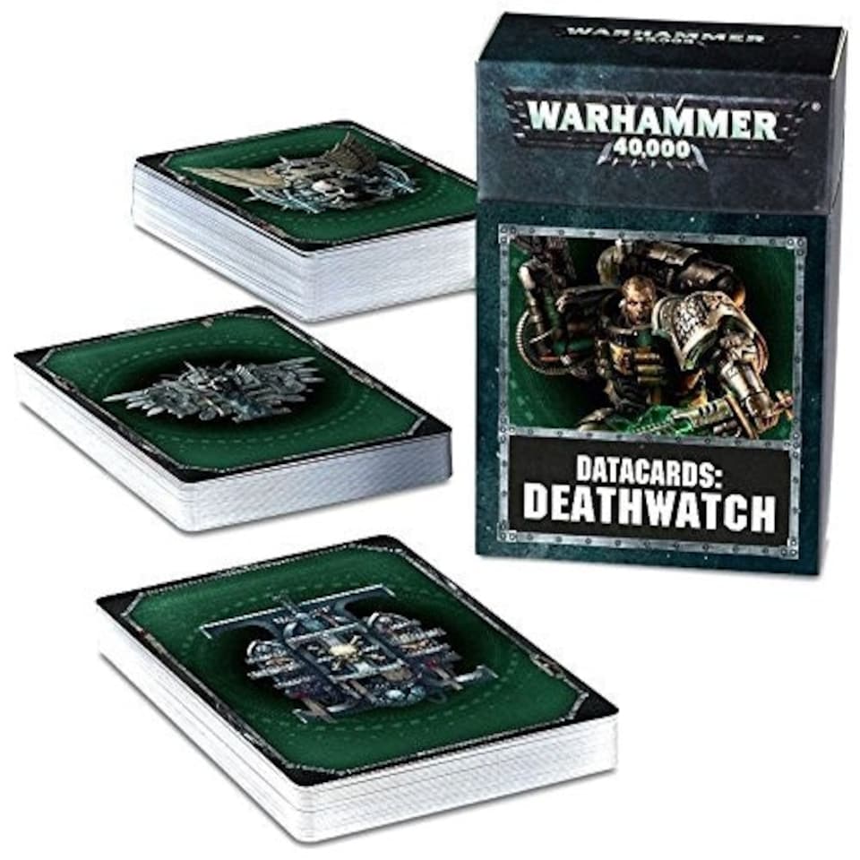 image 1 of Games Workshop Warhammer 40,000 Datacards: Deathwatch