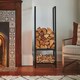 image 2 of Tall Square Shelved Log Storage | Multi
