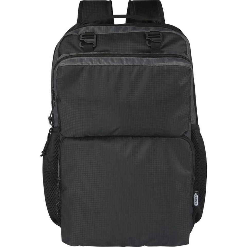 image 1 of Trailhead Recycled Lightweight 14L Laptop Backpack - Grey/Solid Black - One Size