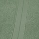 image 7 of OHS 2 x Luxury 100% Cotton 500GSM Bathroom Bath Towel Green | Olive Green | Bath towel