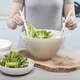 image 3 of Zeal Melamine Salad Bowl & Salad Servers Set, Duck Egg Blue Cream | Cream