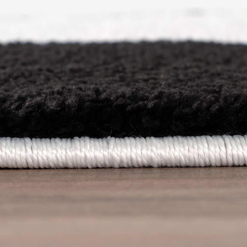 image 1 of The Rugs Joli Collection Chequered Soft and Dense Pile Living Room and Bedroom Floor Rug