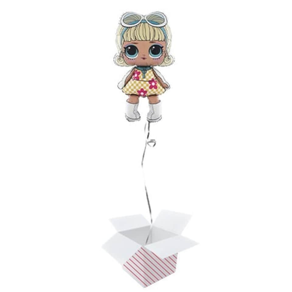 LOL Surprise Go Go Girl Helium Foil Giant Balloon - Inflated Balloon in a Box