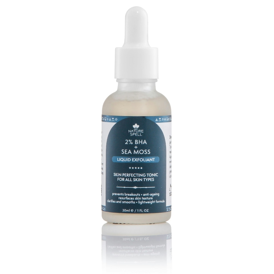 image 1 of Nature Spell 2% BHA + Sea moss Liquid Exfoliant (Salicylic Acid) – Skin Perfecting Tonic