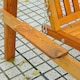 image 8 of Outsunny 2 Seater Wooden Garden Swing Chair Seat Hammock Bench Furniture Lounger