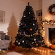 image 2 of 12FT Black Alaskan Pine Christmas Tree | Black | Black