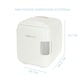 image 3 of MONCOOK Mini Fridge For Bedrooms - Small, Portable & Quiet Mini Fridges For Skincare, Medicine, Food & Drinks - Cooling & Warming Function - 14L - White Mono