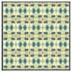 image 3 of Psychedelic geometric pattern (Picutre Frame) Brown | M