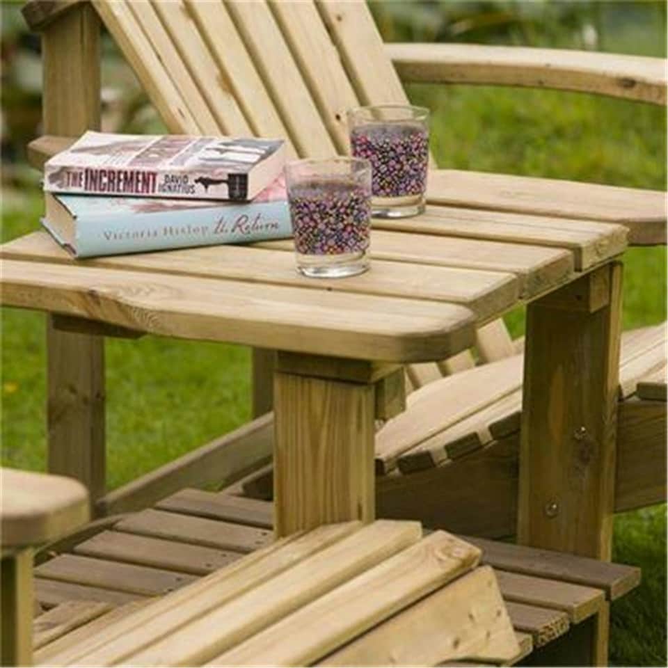 image 1 of 2 Seater Softwood Adirondack Garden Companion Seats (6ft x 3ft)