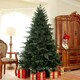image 2 of HOMCOM 7ft Artificial Spurce Christmas Tree with 3116 Branches
