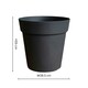 image 8 of Cleo Planter With Wheels Orange