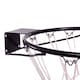 image 5 of Heavy Duty Wall Mounted Full Size Black Basketball Hoop Rim and Net