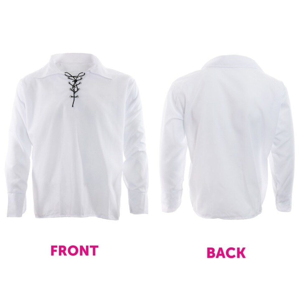 image 1 of Highway Man Costume and Accessories White | M
