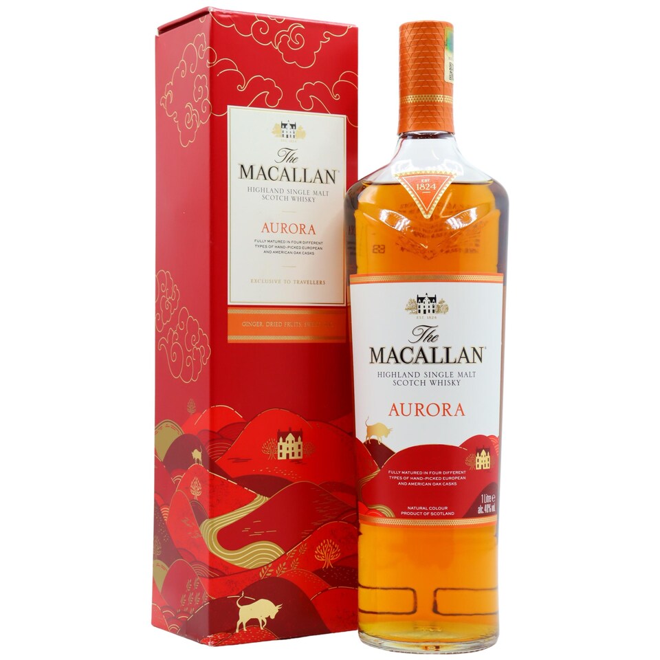 Macallan - Aurora - Chinese Lunar Year Of The Ox 2021 Whisky (1 Litre)