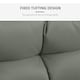 image 5 of Outsunny 2Pcs Garden Tufted Pallet Cushion Seat Pad, Back Cushion Patio 