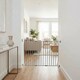 image 2 of Safetots Eco Screw Fit Baby Gate, Grey, 110cm - 120cm, Stair Gate for Toddler and Baby, Screw Fit Safety Barrier, Easy Installation Safety Gate