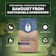 image 4 of Green Olive Firewood - 1 x 4kg Bag - Long Burn BBQ Charcoal Briquettes, Use for Charcoal Barbecues and Smokers. Natural, Quick Lighting and Long Burn Time | Black | 1