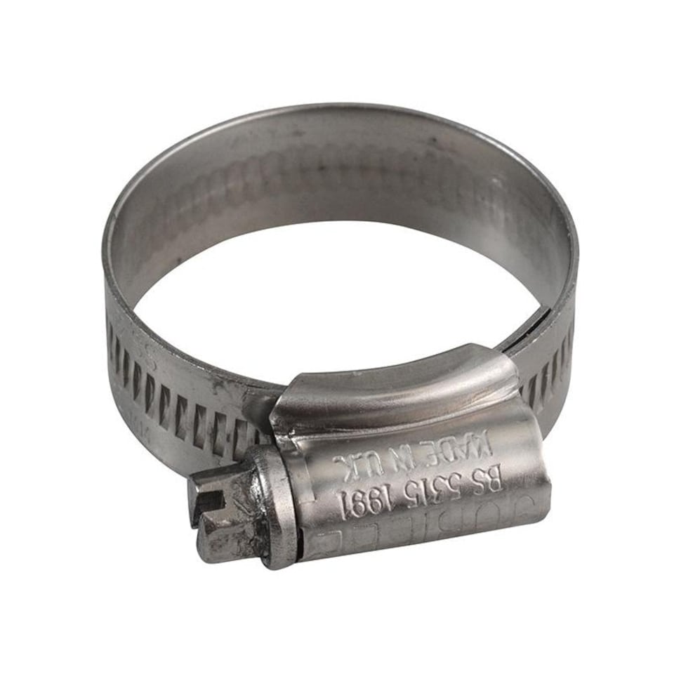 Jubilee Stainless Steel Hose Clip - Multi Colour - 25mm - 35mm 1 - 1.3/8in