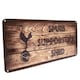 image 3 of Tottenham Hotspur FC Supporters Shed Plaque - Brown - One Size