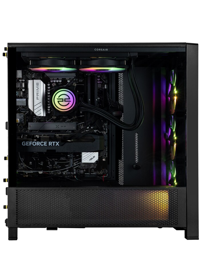 image 1 of PCSpecialist PRO Gaming PC - Ryzen 5 7500F Nvidia RTX 5070 32GB RAM 2TB M.2 SSD Windows 11 Home
