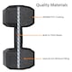 image 6 of Yaheetech 2x10kg (Sold in Pair) Hex Dumbbells Set Black