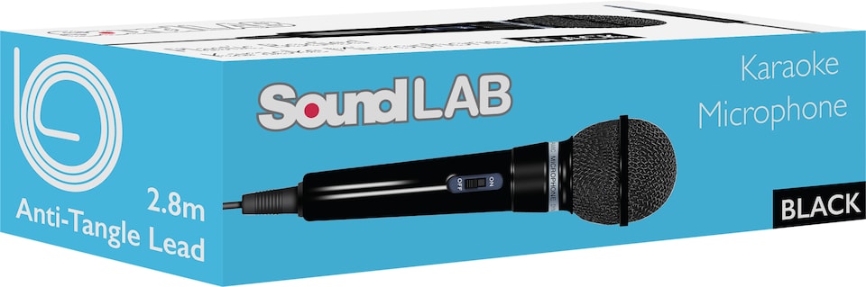 image 1 of Black Plastic Microphone 3.5mm