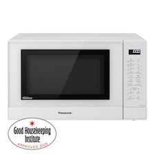 Panasonic NN-ST45KWBPQ Microwave Oven, 32 Litres, 1000W, Turntable, Easy Operation LCD, Touch Control Panel, 21 Auto Programs with Junior Menu (Puree & Porridge) LED Interior bulb, White