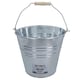 image 2 of 12L Galvanised Steel Metal Bucket Pail Water Coal Greenhouse Garden Plant 2PK
