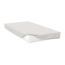 Belledorm Cotton Sateen 1000 Thread Count Extra Deep Fitted Sheet - Ivory - Single