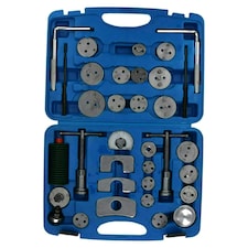 35pc Left & Right Hand Brake Calliper / Caliper Wind Back Tool Piston Kit