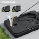 image 4 of SPORTNOW 2.3-3.05m Basketball Hoop and Stand with Base and Wheels