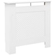 image 1 of HOMCOM Radiator Cover Heating Cabinet Solid MDF Small Sized White Modern Home