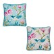 image 4 of D & D Amelle Outdoor Cushion Cover Blue