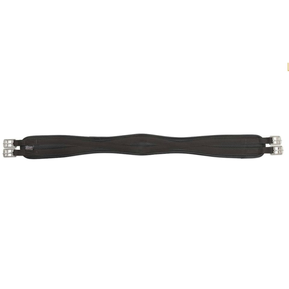 image 1 of Shires Anti-Chafe Horse Girth - Black - 44in