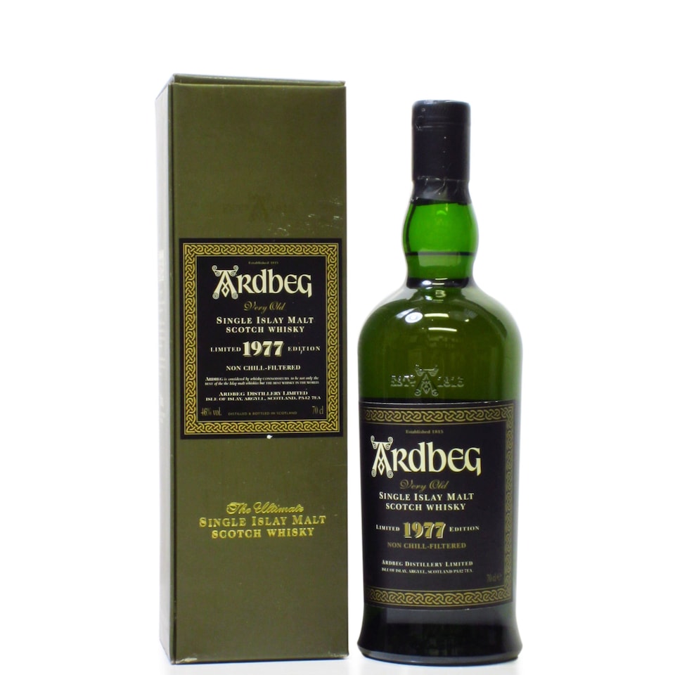 Ardbeg - Limited Edition Single Malt Scotch 1977 24 year old Whisky
