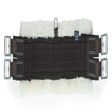 Shires Fleece Lined Girth Brown | 34 Inch