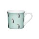 image 1 of KitchenCraft Fluted China Penguin Mug | Green | 1