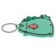 image 3 of Pusheen Pusheenosaurus Keyring - Green - One Size