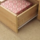 image 6 of Wooden Coffee Table With Lift Up Top and 2 Large Storage Drawers Bruges | Brown